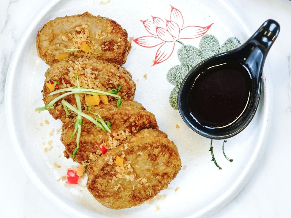 酥炸蓮藕餅