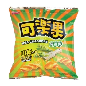 pea crackers-wasabi