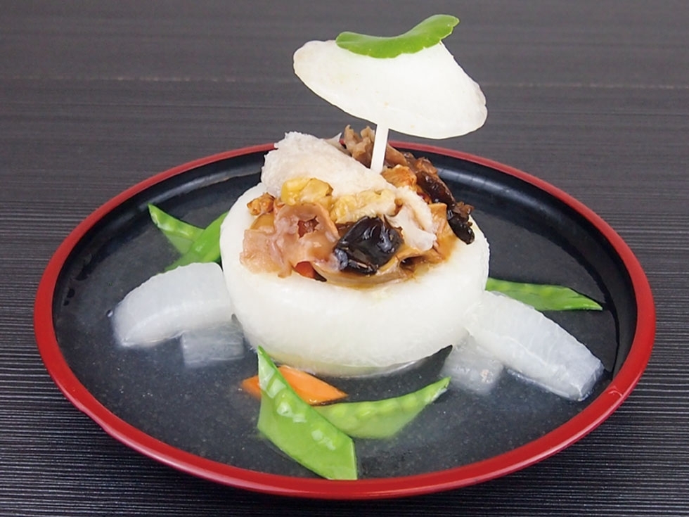 竹笙鼎湖上素